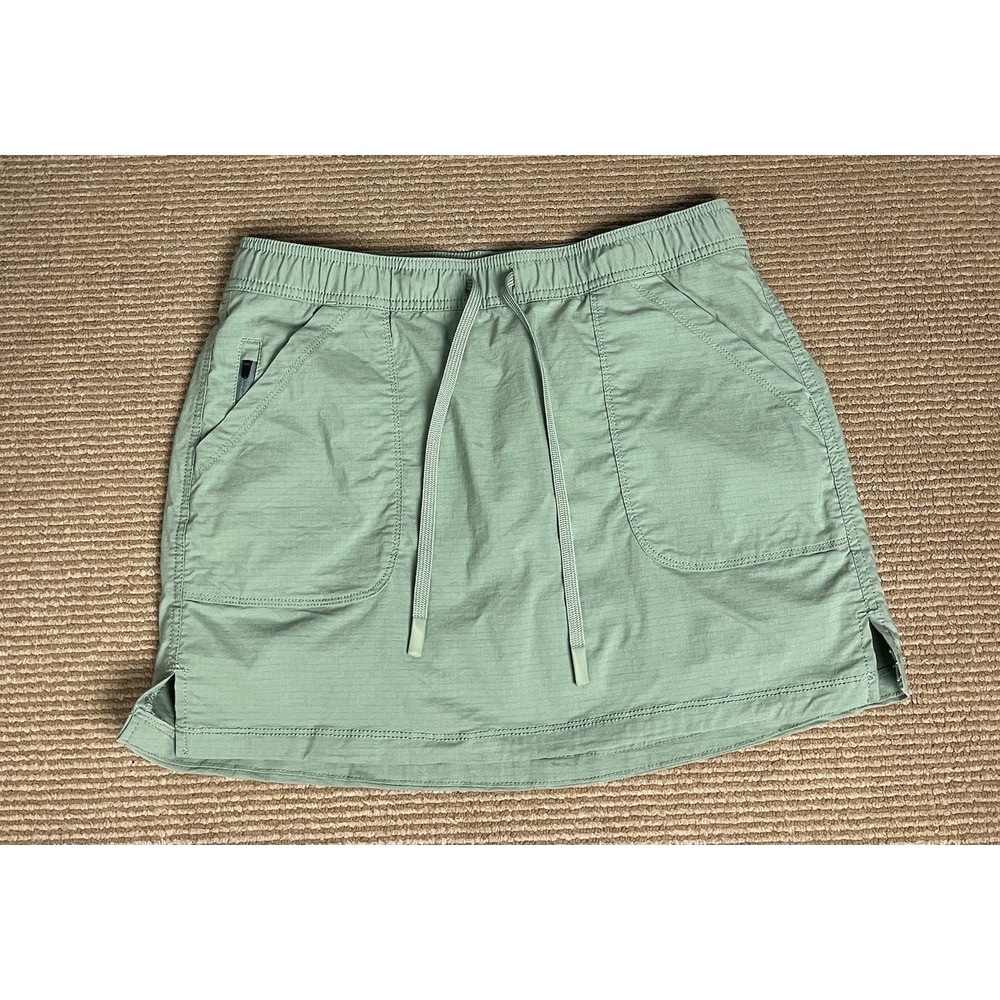 Title Nine Scout Ripstop Athletic Skort Size M Elastic Waist Built-In Short
